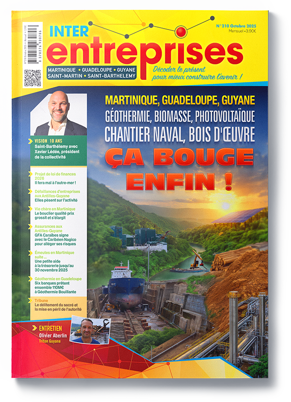 Magazine Interentreprises octobre 2025 - N°210 - Papier
